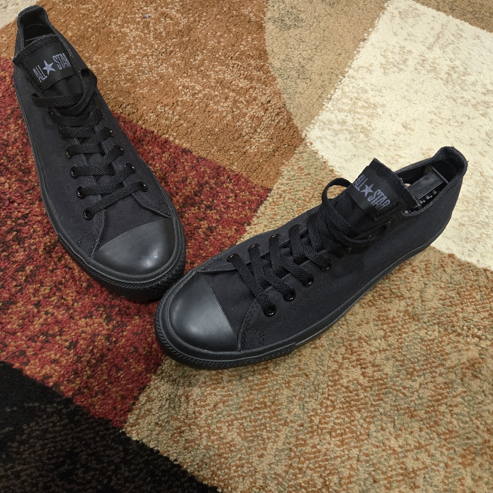 Converse All Star Black Canvas Sneakers - Picture 3 of 11